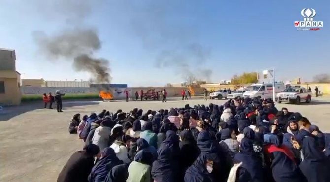 اجرای مانور زلزله در شهرستان تیران و کرون 