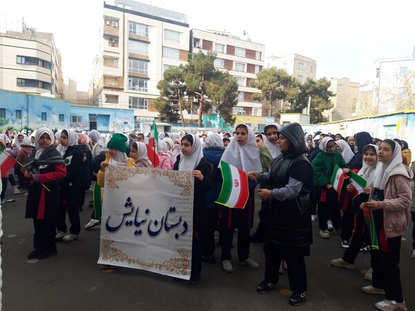 برپایی جشن طنین مقاومت در مدارس شهرستان قدس
