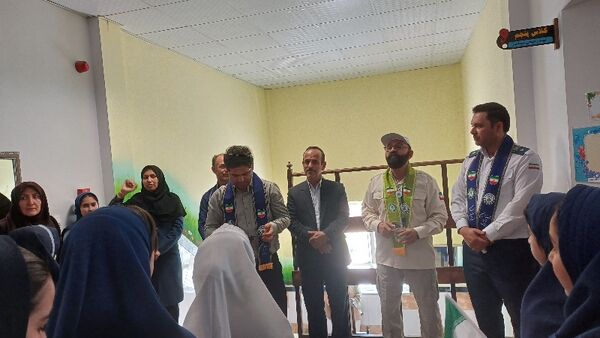 بازدید ارزیاب کشوری از مدارس تمام تشکیلاتی شیروان