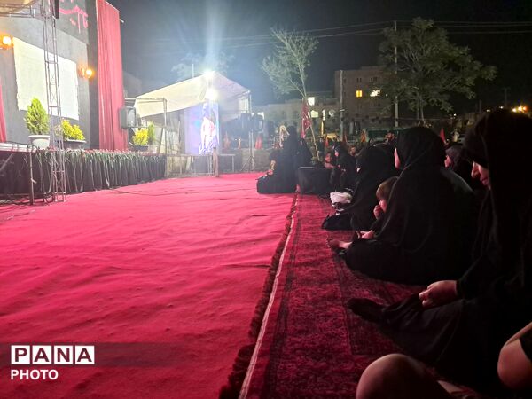 هیات بنات الحیدر بانوان کرج ، پرچم‌دار سوگِ محرم