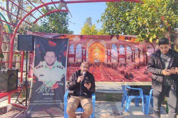 سومین سالگرد شهید علی‌اکبر رنجبر در گلزار شهدای شیراز