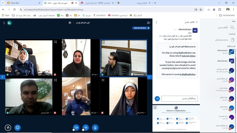 گفت‌وگوی صمیمانه دانش‌آموزخبرنگاران با مدیرعامل خبرگزاری پانا