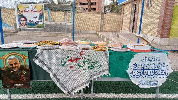 پنجمین سالگرد شهادت حاج قاسم سلیمانی و شهدای فرهنگی و دانش‌آموز  قلعه گنج 