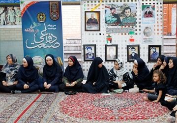 خدمت‌رسانی دانش‌آموزان و اجرای برنامه‌های مختلف فرهنگی در موکب دانش‌آموزی شهرستان میاندوآب