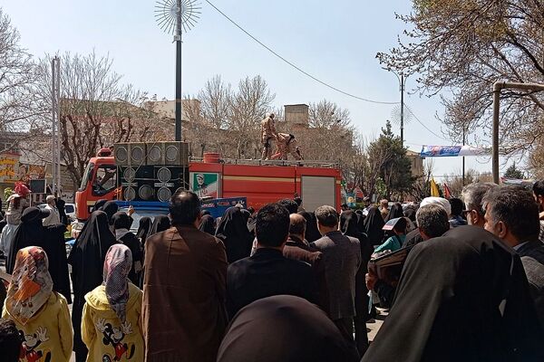 حضور پرشور مردم رودهن در راهپیمایی روز جهانی قدس 