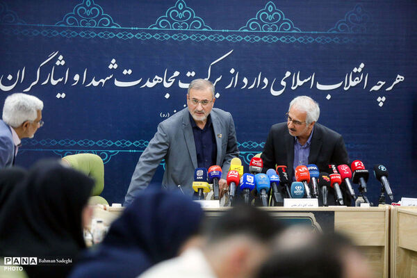 نشست خبری قرارگاه جنگ رمضان