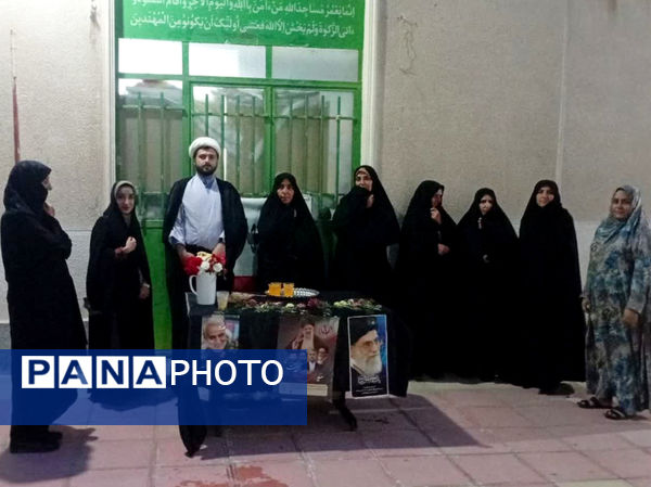 برپایی موکب و نشست بصیرتی به‌مناسبت اولین سالگرد شهید رئیسی