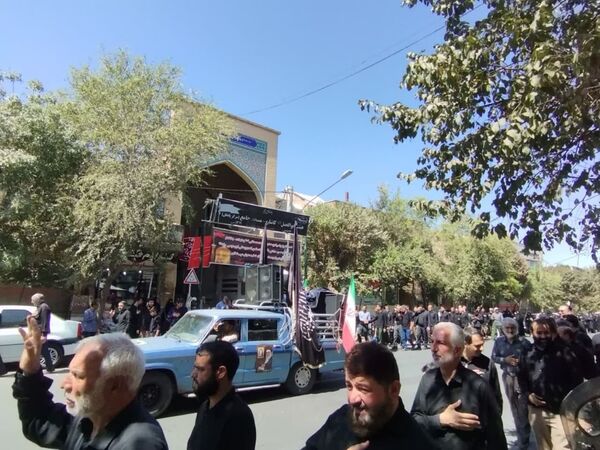 قافله عزای پیامبراکرم (ص) در کاشان