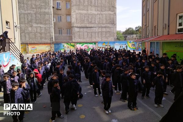 نخستین چهارشنبه امام رضایی در آموزشگاه شاهد چهاردانگه