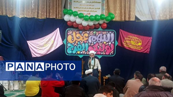 مراسم ولادت امام زمان (عج) در مسجد نینوای نیشابور 