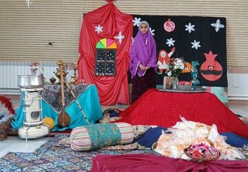 اولین روز زمستان در دبستان دکتر رامین قدسی، آیین کهن به روایت کودکان