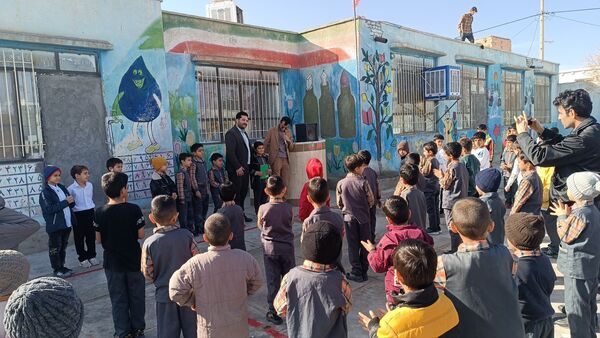 جشن میلاد امام زمان(عج)در دبستان شهید عجمی فدافن کاشمر