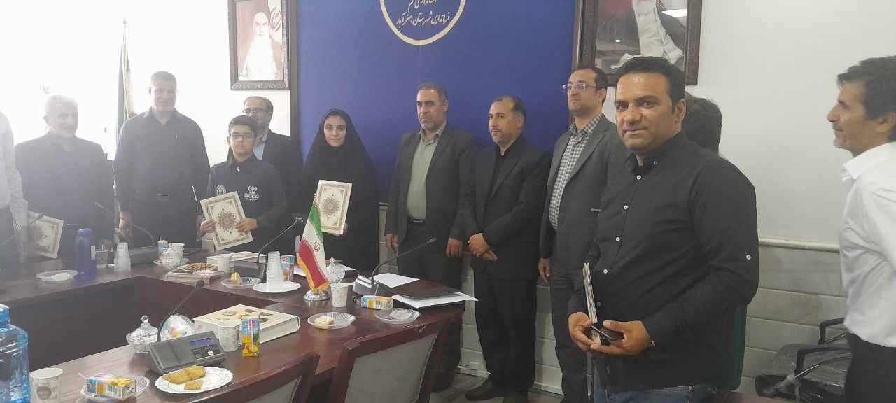 تقدیر فرماندار شهرستان جعفرآباد قم از خبرنگاران پانا 