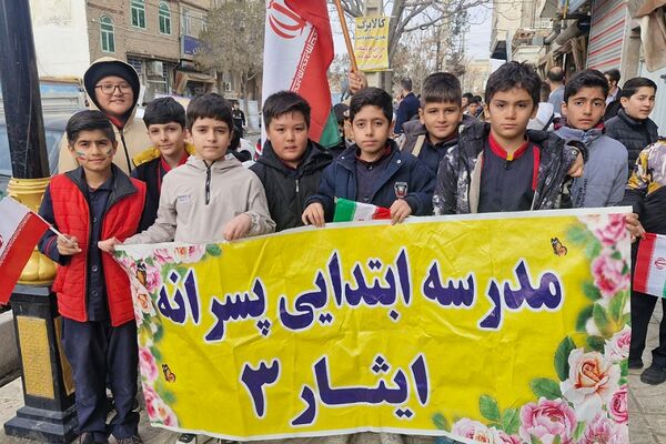۲۲ بهمن در فشافویه؛ تجلی شور انقلابی در میان نسل آینده‌ساز