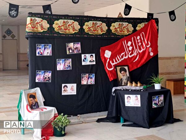 عزاداری کودکان عاشورایی در کانون پرورش فکری مرکز پردیسان قم