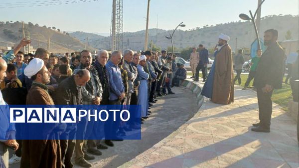 اجتماع بزرگ مردم دیشموک در محکومیت شهادت مظلومانه سید حسن نصرالله