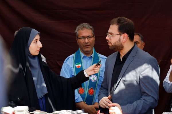 بازدید قائم مقام سازمان دانش‌آموزی از موکب‌های آذربایجان غربی