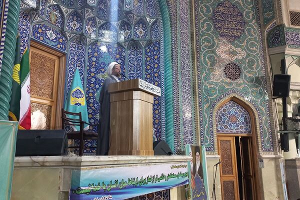 برپایی نماز جمعه در مصلی حرم حضرت عبدالعظیم حسنی(ع) 