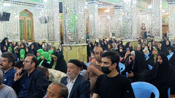 طنین جشن میلاد حضرت معصومه(س) و روز دختر در فضای ملکوتی آستان مقدس امامزاده حسن(ع)