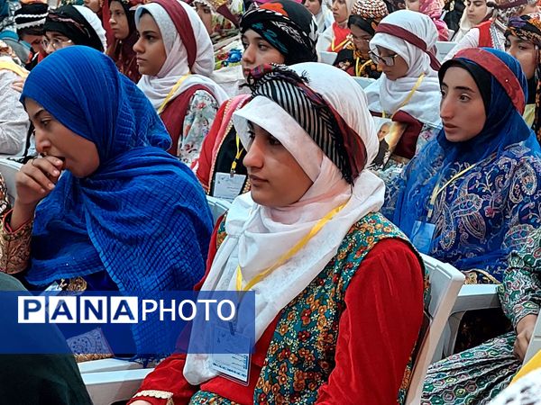 آئین افتتاح بیست و چهارمین اردوی عشایری دانش‌آموزان دختر سراسر کشور در مشهد