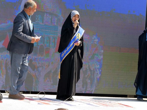 راهپیمایی روز قدس در شهرستان بجنورد 