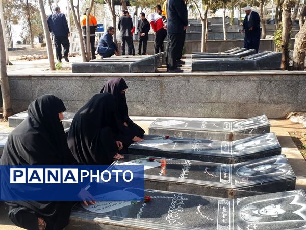 دیدار فرماندار شهرستان سملقان با رئیس بنیاد شهید به‌مناسبت گرامیداشت روز شهدا