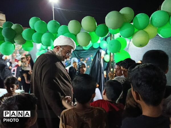 جشن عید غدیر در جوار امامزادگان حاجی‌آباد