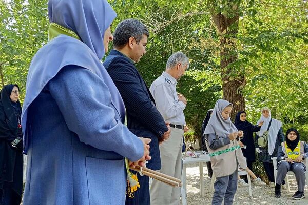 حضور دانش آموزان پاکدشت در دوازدهمین پیش اردوی ملی پیشتازان