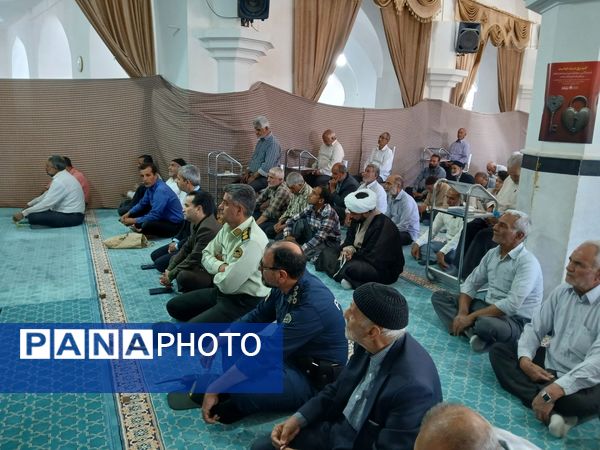 نماز عبادی سیاسی جمعه در شهرستان خلیل‌آباد