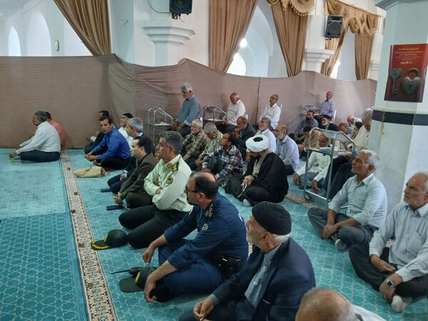 نماز عبادی سیاسی جمعه در شهرستان خلیل‌آباد