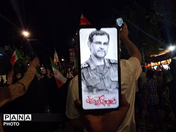 نود و نهمین شب از اجتماعات مردمی نیشابور 