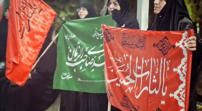 حضور ملت همیشه در صحنه ایران در تشییع امام شهید 