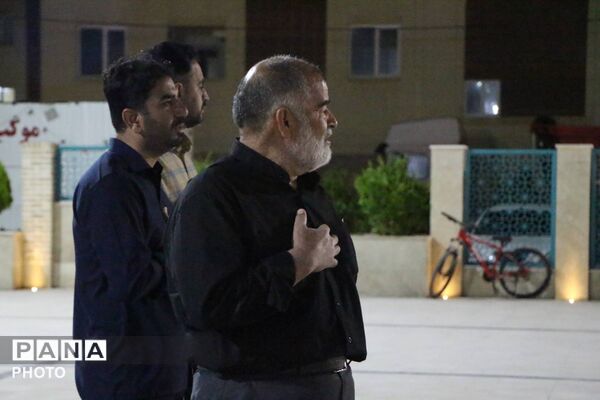 مراسم گرامیداشت شهید امیرحسین حسن‌نژاد در اکرمیه یزد