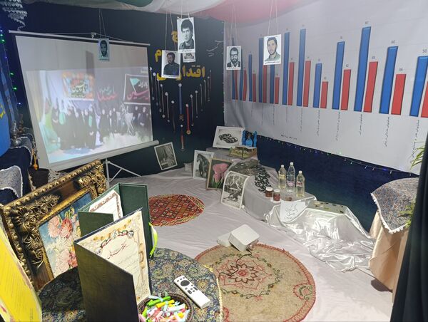نمایشگاه دستاوردهای بسیج در نیشابور
