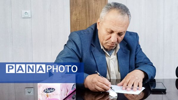 نشست خبری رئیس آموزش و پرورش شهرستان مارگون به‌مناسبت هفته معلم