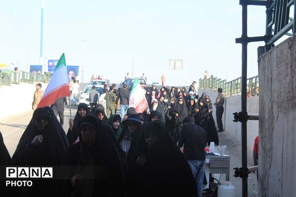 حضور کودکان و نوجوانان در مراسم سالگرد ارتحال حضرت امام(ره)
