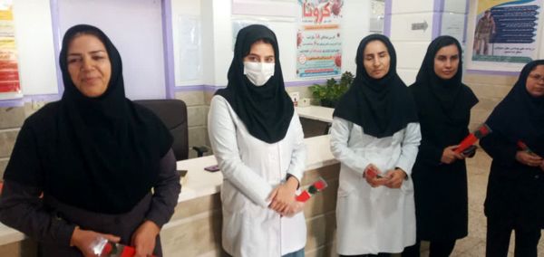 تقدیر امام جمعه سملقان از پرستاران شهر قاضی و شهر آوا 