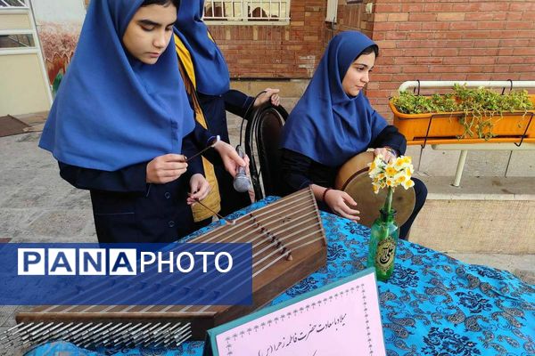 مدارس شهرستان قدس زیر چادر بانوی دو عالم در جشن ولادت حضرت زهرا(س)