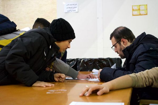 اعتکاف ویژه پسران در مصلی تبریز