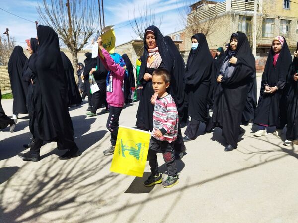 راهپیمایی روز جهانی قدس در شهر راز