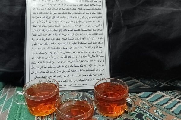 عطر ندبه در مسجد کاووسیه صاحب‌الزمان؛ زمزمه‌هایی که دل‌ها را روشن کرد