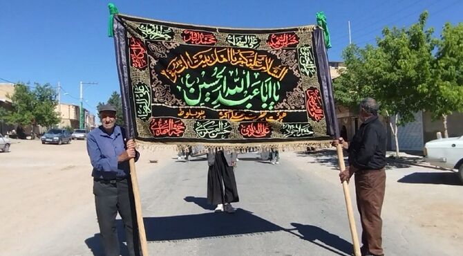 آیین و سنت های عاشورایی در روستای پیربلوط 