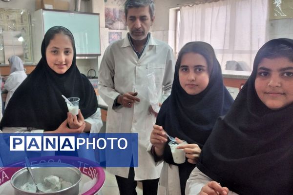 مزه شیرین علم، بستنی علمی