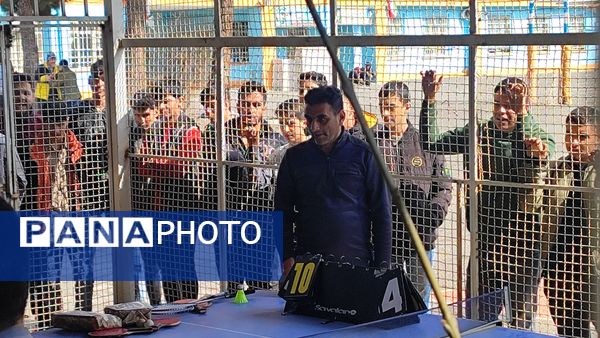 فینال مسابقات تنیس روی میز در دبیرستان شاهد ابوذر غفاری 
