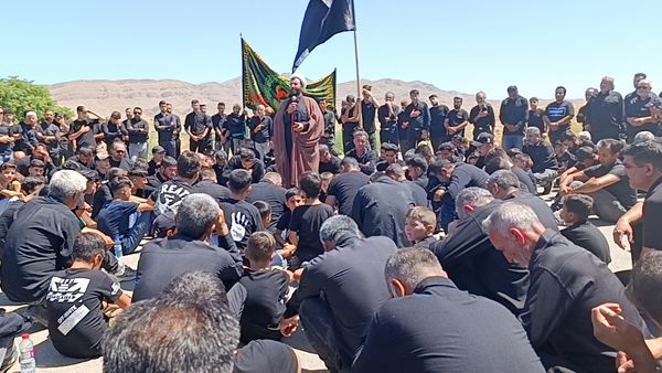 عاشورای حسینی در آشخانه و ۷۲ دیگ غذای نذری