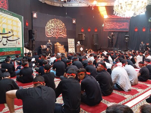سوگواره احلی من العسل در استان قزوین 