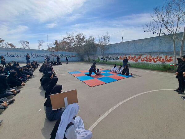 المپیاد ورزشی درون مدرسه ای در آموزشگاه تکتم باخرز