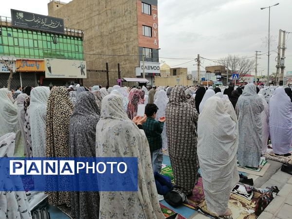  نماز عید فطر در شهرستان آبیک