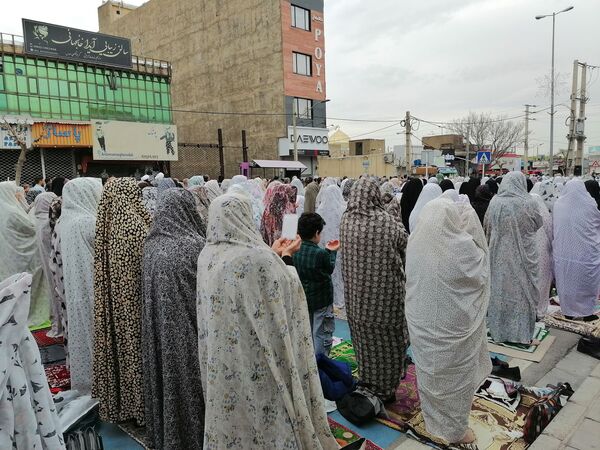  نماز عید فطر در شهرستان آبیک