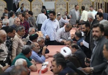برپایی میزخدمت با هدف پاسخگویی به شهروندان در مصلی باقرشهر   